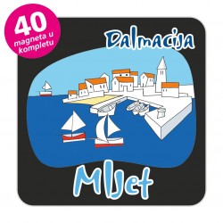 Magneti gradić EKO C 04 B Komplet 40 ili 20 kom  Mljet