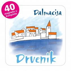 Magneti gradić EKO C 05 W Komplet 40 ili 20 kom  Drvenik Veli