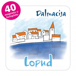 Magneti gradić EKO C 05 W Komplet 40 ili 20 kom  Lopud