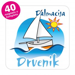 Magneti jedrilica EKO C 06 W Komplet 40 ili 20 kom  Drvenik Veli