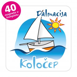Magneti jedrilica EKO C 06 W Komplet 40 ili 20 kom  Koločep