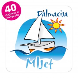 Magneti jedrilica EKO C 06 W Komplet 40 ili 20 kom  Mljet