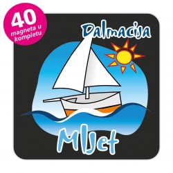 Magneti jedrilica EKO C 06 B Komplet 40 ili 20 kom  Mljet