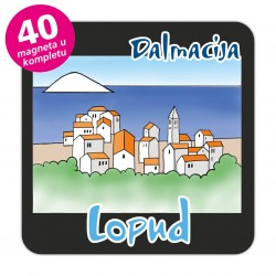 Magneti gradić EKO C 08 B Komplet 40 ili 20 kom  Lopud