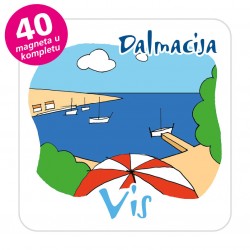 Magneti plaža EKO C 10 W Komplet 40 ili 20 kom  Vis