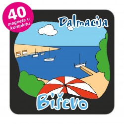 Magneti plaža EKO C 10 B Komplet 40 ili 20 kom  Biševo
