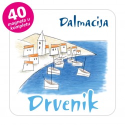 Magneti gradić EKO C 11 W Komplet 40 ili 20 kom  Drvenik Veli