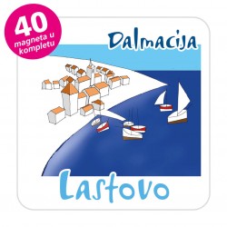 Magneti gradić EKO C 12 W Komplet 40 ili 20 kom  Lastovo