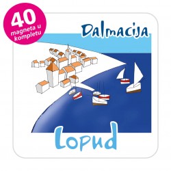 Magneti gradić EKO C 12 W Komplet 40 ili 20 kom  Lopud