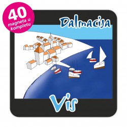 Magneti gradić EKO C 12 B Komplet 40 ili 20 kom  Vis