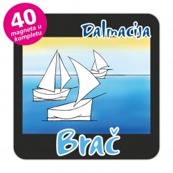 Magneti jedrilice EKO C 13 B Komplet 40 ili 20 kom  Brač