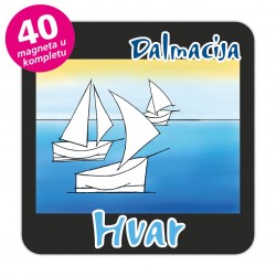 Magneti jedrilice EKO C 13 B Komplet 40 ili 20 kom  Hvar