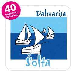 Magneti jedrilice EKO C 14 W Komplet 40 ili 20 kom  Šolta
