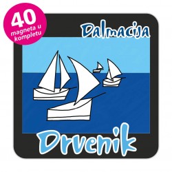 Magneti jedrilice EKO C 14 B Komplet 40 ili 20 kom  Drvenik Veli