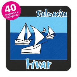 Magneti jedrilice EKO C 14 B Komplet 40 ili 20 kom  Hvar