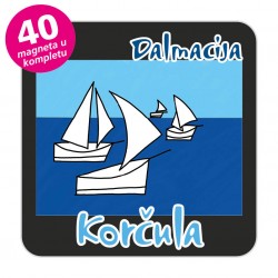 Magneti jedrilice EKO C 14 B Komplet 40 ili 20 kom  Korčula