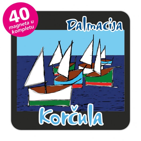 Magneti jedrilice EKO C 15 B Komplet 40 ili 20 kom  Korčula
