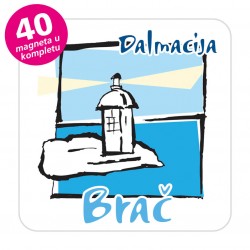 Magneti svjetionik EKO C 17 W Komplet 40 ili 20 kom  Brač