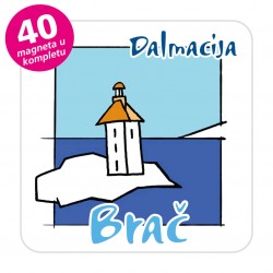 Magneti svjetionik EKO C 18 W Komplet 40 ili 20 kom  Brač