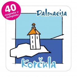 Magneti svjetionik EKO C 18 W Komplet 40 ili 20 kom  Korčula