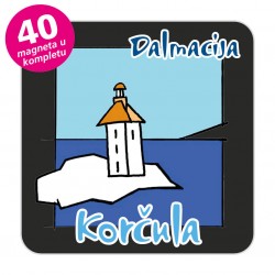 Magneti svjetionik EKO C 18 B Komplet 40 ili 20 kom  Korčula