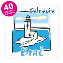 Magneti svjetionik EKO C 19 W Komplet 40 ili 20 kom  Brač