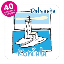 Magneti svjetionik EKO C 19 W Komplet 40 ili 20 kom  Korčula