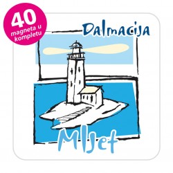 Magneti svjetionik EKO C 19 W Komplet 40 ili 20 kom  Mljet