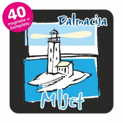 Magneti svjetionik EKO C 19 B Komplet 40 ili 20 kom  Mljet