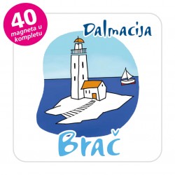 Magneti svjetionik EKO C 20 W Komplet 40 ili 20 kom  Brač