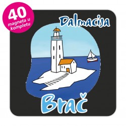 Magneti svjetionik EKO C 20 B Komplet 40 ili 20 kom  Brač