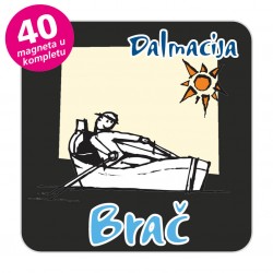 Magneti barba EKO C 21 B Komplet 40 ili 20 kom  Brač