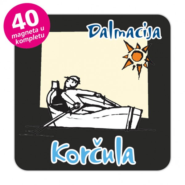 Magneti barba EKO C 21 B Komplet 40 ili 20 kom  Korčula