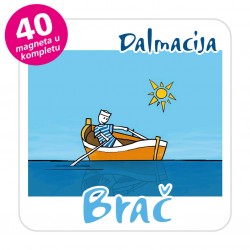 Magneti barba EKO C 22 W Komplet 40 ili 20 kom  Brač