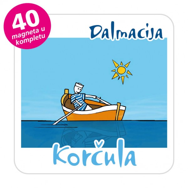 Magneti barba EKO C 22 W Komplet 40 ili 20 kom  Korčula