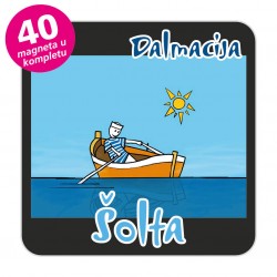 Magneti barba EKO C 22 B Komplet 40 ili 20 kom  Šolta