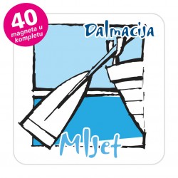 Magneti veslo EKO C 25 W Komplet 40 ili 20 kom  Mljet