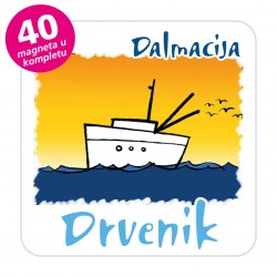 Magneti brod EKO C 27 W Komplet 40 ili 20 kom  Drvenik Veli