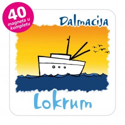 Magneti brod EKO C 27 W Komplet 40 ili 20 kom  Lokrum