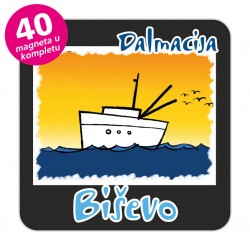 Magneti brod EKO C 27 B Komplet 40 ili 20 kom  Biševo