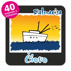 Magneti brod EKO C 27 B Komplet 40 ili 20 kom  Čiovo
