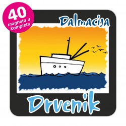 Magneti brod EKO C 27 B Komplet 40 ili 20 kom  Drvenik Veli