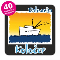 Magneti brod EKO C 27 B Komplet 40 ili 20 kom  Koločep