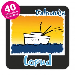 Magneti brod EKO C 27 B Komplet 40 ili 20 kom  Lopud