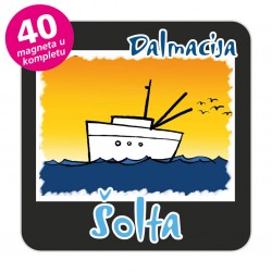 Magneti brod EKO C 27 B Komplet 40 ili 20 kom  Šolta