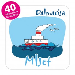 Magneti brod EKO C 28 W Komplet 40 ili 20 kom  Mljet