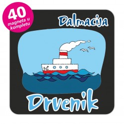 Magneti brod EKO C 28 B Komplet 40 ili 20 kom  Drvenik Veli