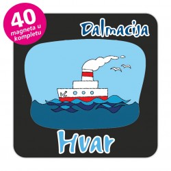 Magneti brod EKO C 28 B Komplet 40 ili 20 kom  Hvar