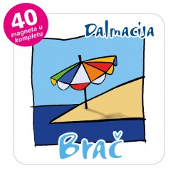 Magneti suncobran EKO C 29 W Komplet 40 ili 20 kom  Brač