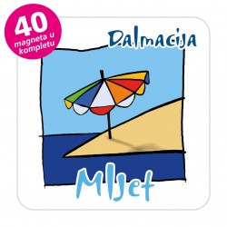 Magneti suncobran EKO C 29 W Komplet 40 ili 20 kom  Mljet